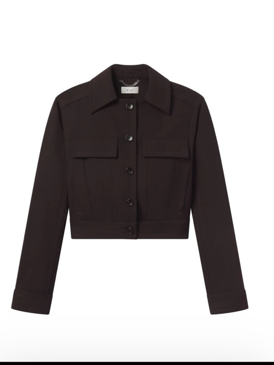 A.L.C. Jackets & Blazers - A.L.C. Women's Blake wool-blend tailored crop blazer jacket